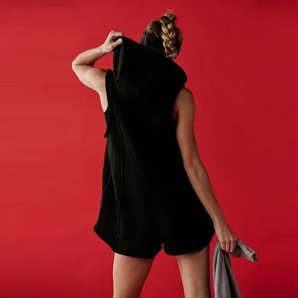 Free People Movement Free Spirit Romper NWOT - Picture 2 of 9